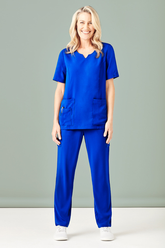 Scrub Avery Rd Neck Top